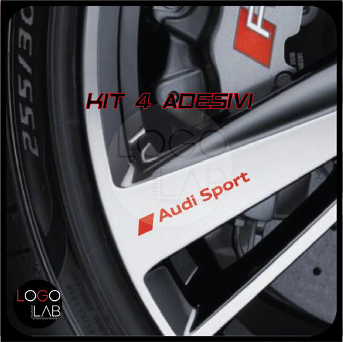 Kit adesivi audi sport - 4,