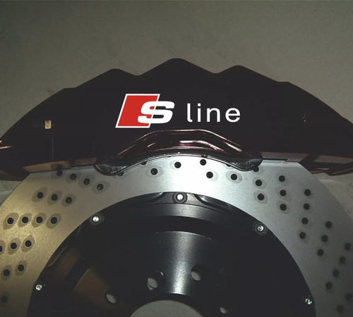 Coppia adesivi audi pinze - adesivi,