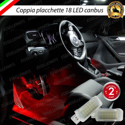 Coppia placchette led - led, vano