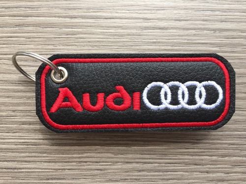 Portachiavi audi ricamato - audi, in