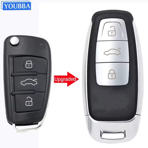 Chiave guscio compatibile audi - chiave,