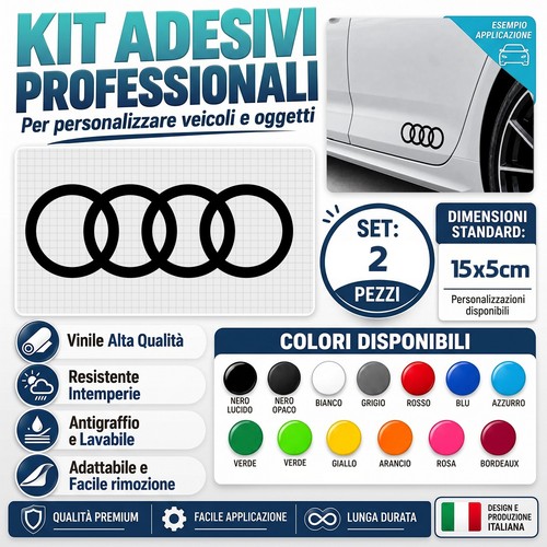 Adesivi audi per - adesivi,