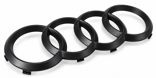 Stemma audi anelli nero - 4,
